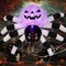 GOOSH 5 FT Width Halloween Inflatables Outdoor Decorations Spider with Magic LED Lighting